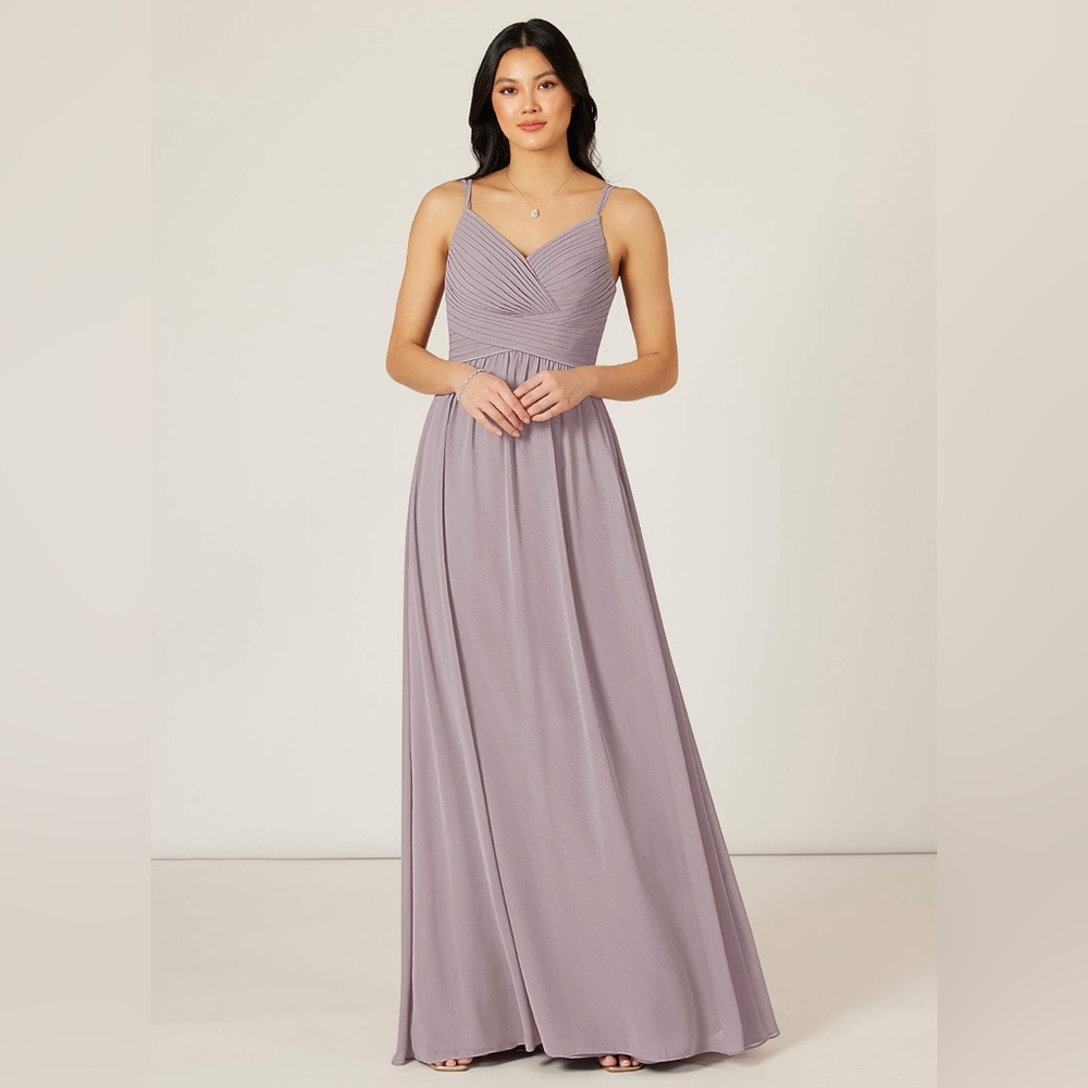 Azazie Blake Dress in Dusk size A4